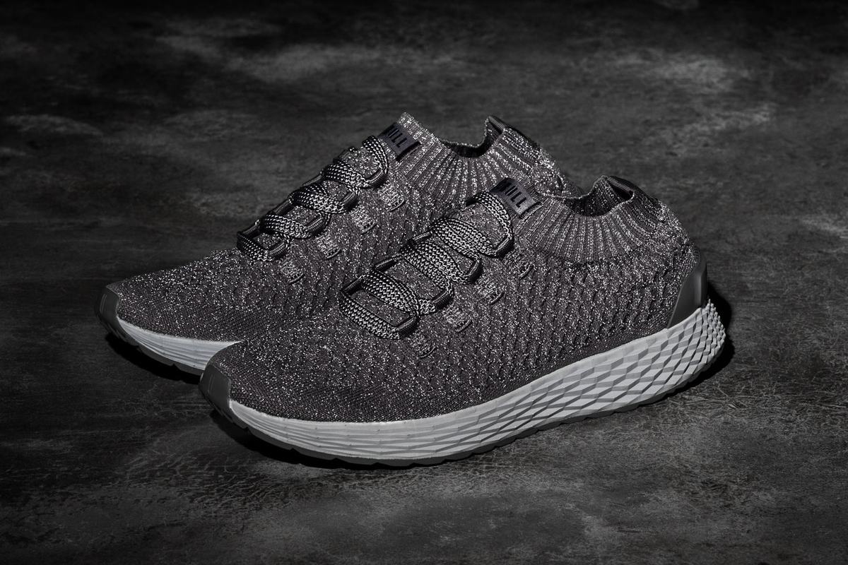 Nobull Knit Runner Men's Running Shoes Dark Grey | Australia (VW3859)